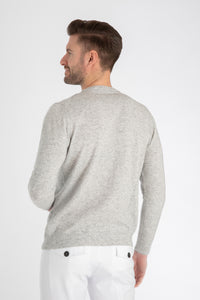 Soft cashmere sweater mod. DAVID with Round neck