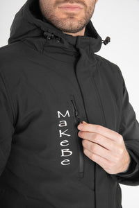 Man Waterproof Winter Parka mod. MANITOBA Military Green/Black