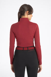 Ladies long sleeve polo mod. WENDY